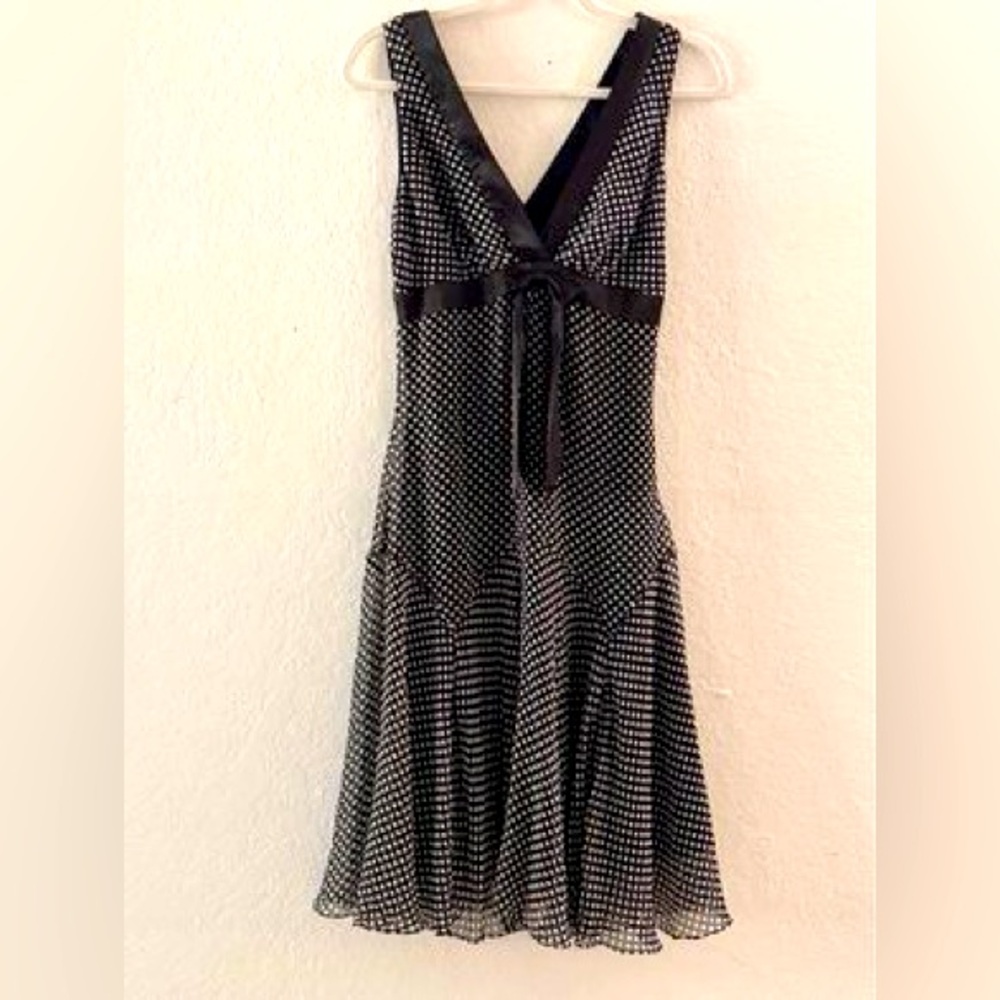 NWT Dress Size Small Black Polka Dot Pin UpStyle 50s 20s revival